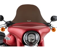 Slipstreamer Windshield - 10" - Dark Smoke - FLSB