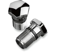 Drag specialties Fork Tube Cap - Chrome
