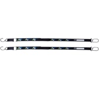 Factory effex Tie-Downs - Black - Kawasaki