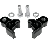 Burly brand Rear Lowering Kit - Black - Lowers 1" - '09-'16 FL