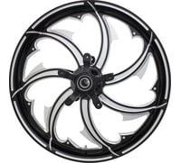 Coastal moto Wheel - Fury - Front - Dual Disc/without ABS - Black Cut - 21x3.25 - FL