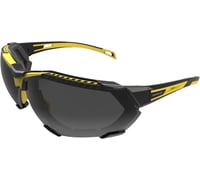Forceflex FF4 Sunglasses - Foam - Black/Yellow - Smoke