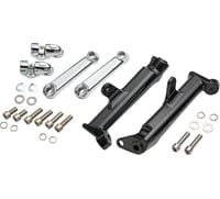 Ciro Frame Mounted Adjustable Highway Peg Mount - Standard - Chrome