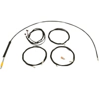 La choppers Cable Kit - 18" - 20" Handlebars - Black