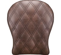 Saddlemen Detachable Pillion Pad - Lattice Stitched - Brown
