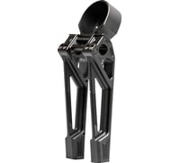 Kodlin usa Risers - Fastback - Includes Clamp & Gauge Bracket - 10" - Black