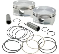 S&s cycle Piston Kit - for 106" Big Bore Kit - 3.927" - +.010