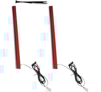 Custom dynamics Plasma Rod - 14" - Red