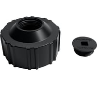 Tuff jug Standard Replacement Cap/Plug - Tuff Jug Container - Black
