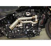 Trask Tornado Turbo Performance Kit - Polished with Brushed Stainless Steel Exhaust