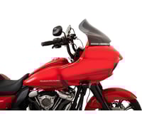 Klock werks Flare™ Windshield - 14" - Dark Smoke - FLTR