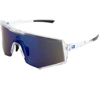 Bobster Sprocket Sunglasses - Crystal Clear - Blue Mirror