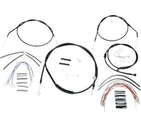 Burly brand Control Kit - 12" Ape Hanger Handlebars