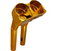 Arlen ness Risers - Method - Kickback - 10" - Gold