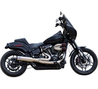 S&s cycle 2-into-1 Qualifier Exhaust System - 49-State - Silver
