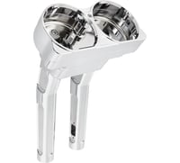 Arlen ness Risers - Method - Kickback - 10" - Chrome
