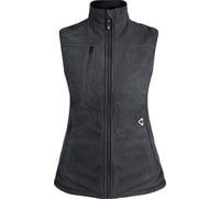 Gerbing Heated Clothing Women's 7V Thermite Heated Fleece Vest 2.0 Gray 