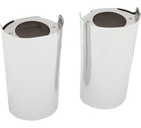 Drag specialties Fork Slider Covers - Chrome