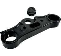 Joker machine Upper Triple Tree - Black Anodized - '08-'17 FXD