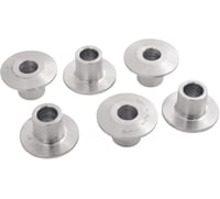 Alloy art Tank Mounting Bushing Inserts - CNC- Aluminum - 6 Pack
