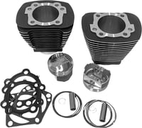 Revolution performance, llc Cylinder Kit - 85" - Black with Highlighted Fins