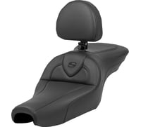 Saddlemen Roadsofa™ Seat - with Backrest - Black - XL '04-'22