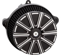 Arlen ness Big Sucker Stage 1 Air Cleaner Kit with Cover - 10 - Black
