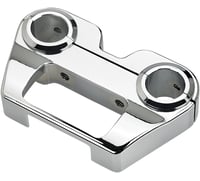 Biltwell Billet Dash Panel - Chrome
