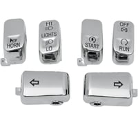 Drag specialties Switch Caps - Standard - Chrome
