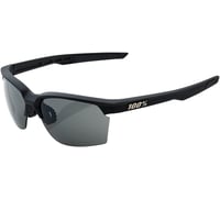 100% Sportcoupe Sunglasses - Black - Smoke