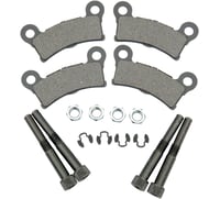 Drag specialties Semi-Metallic Brake Pads - Rear