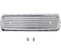 Covingtons Air Cleaner Cover Insert - Dimpled - Chrome