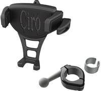 Ciro Phone Holder - Constrictor - Black - Black 7/8" | 1" Handlebar Mount