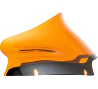 Klock werks Kolor Flare™ Sport Windshield - 6" - Orange - FLTR