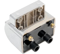 Drag specialties Dual-Fire Ignition Coil - Harley Davidson - Chrome