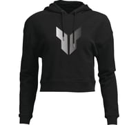 Thor Women's Noise Pullover Crop Hoodie Black 