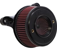 S&s cycle Air Stinger Stealth Air Cleaner Kit - Black Chrome Ring