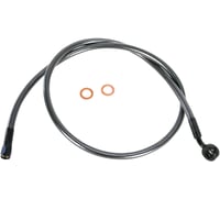 Magnum shielding Brake Line - 7/16"-35° - 38" - Black Pearl