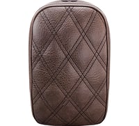 Saddlemen Detachable Pillion Pad - Lattice Stitched - Brown