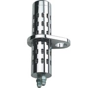 Pro-one perf.mfg. Oil Cooler Kit - No Gauge - Chrome - 1" - 1-1/4"