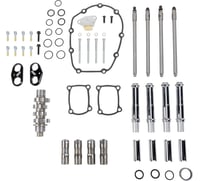 S&S Cycle Camshaft Kit - 496 Chain Drive - Chrome Pushrod Tubes - M8