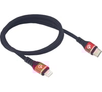 Ridepower Male USB-C to Male Lightning Cable - Phone - Charger - 24" - Black