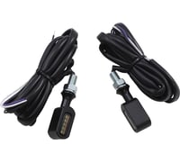 Drag specialties Marker Light - Smoke/Amber - Matte Black