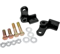 La choppers Rear Lowering Kit - Black Powder Coated - Lowers 1" - '00-'04 XL