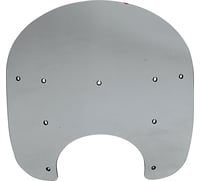 Memphis shades Road King Replacement Plastic - 15" - Black Smoke
