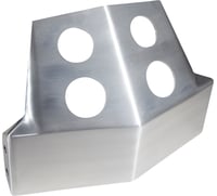 Speed merchant Skid Plate - Aluminum - FXR