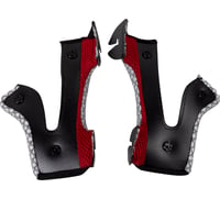 Moose racing Youth F.I. Cheek Pads - Vaporwave - Gray - Medium
