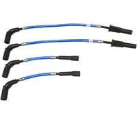 Magnum shielding Spark Plug Wire Set - Blue - Softail '18+