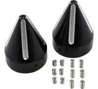 La choppers Axle Caps - Black Cut - Spike