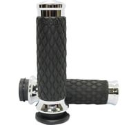 Avon grips Grips - Diamond Contour - Chrome